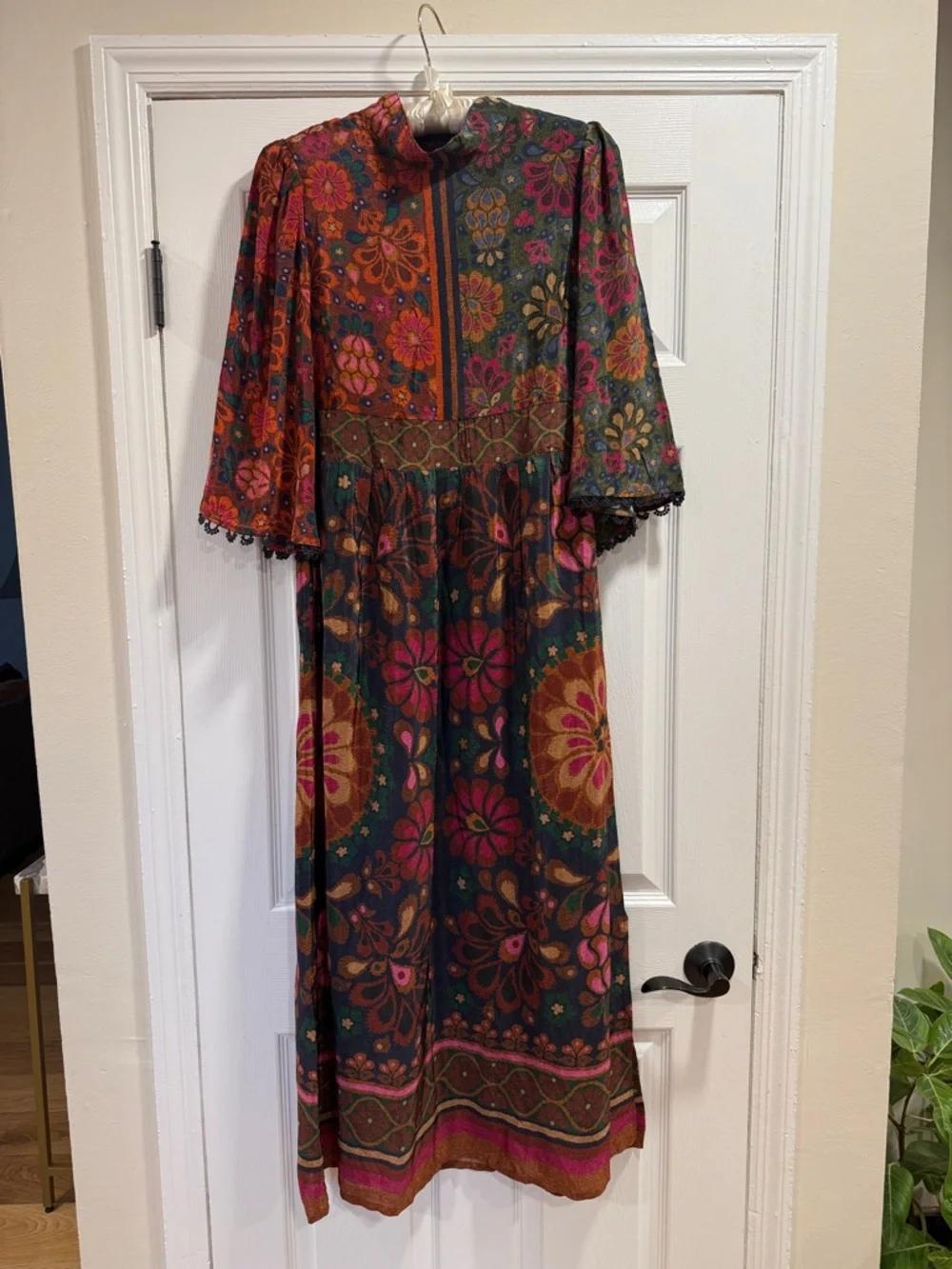 FARM Rio Multicolor Floral Medallion Maxi Dress - Picture 1 of 14